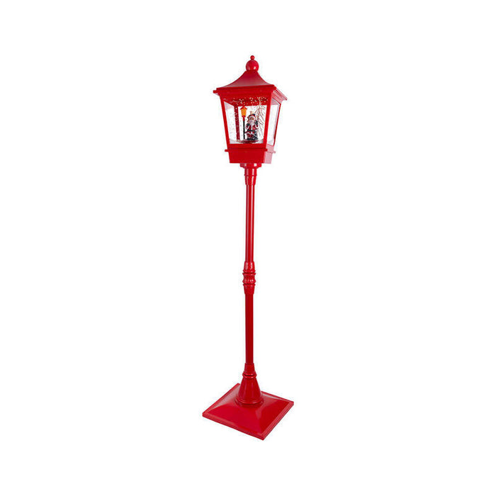 Farola Papa Noel Iluminada 37,5 X 37,5 X 185 Cm