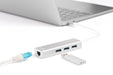 EAN 4016032430100 - Digitus DA-70255 base para portátil y replicador de puertos USB 3.2 Gen 1 (3.1 Gen 1) Type-C Gris, Blanco imagen 7