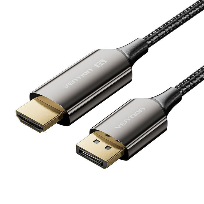 Cable Conversor Vention Hfpbac Displayport Macho Hdmi Macho 1.8m Negro