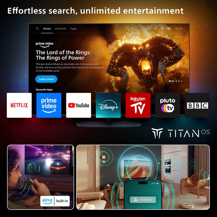EAN 8718863045800 - Philips 50PUS8500/12 Televisor 127 cm (50") 4K Ultra HD Smart TV Wifi Negro imagen 6