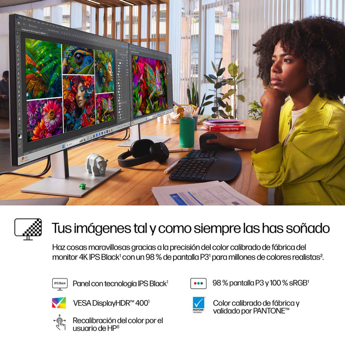 EAN 5715063470251 - HP شاشة Series 7 Pro 4K Thunderbolt 4 مقاس 27 بوصة - 727pk pantalla para PC 68,6 cm (27") 3840 x 2160 Pix imagen 10