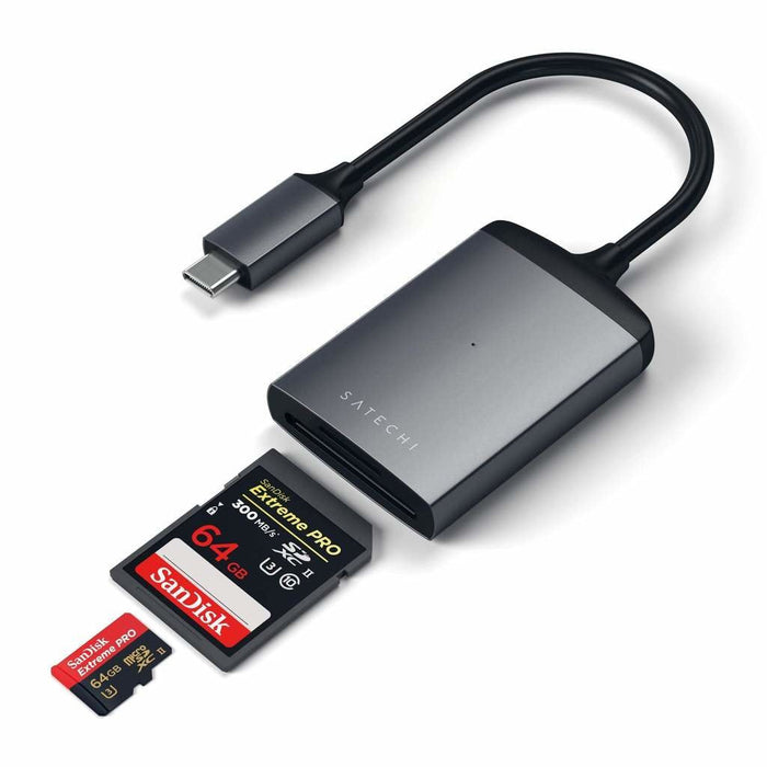 Card Reader Usb 2.0 Type-C - Internal Grey - Warranty: 12m