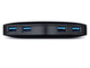 EAN 6935364091477 - TP-Link UH400 USB 3.2 Gen 1 (3.1 Gen 1) Type-A 5000 Mbit/s Negro imagen 2