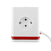 EAN 4030152953950 - Olympia SW 1000 base múltiple 1,5 m 3 salidas AC Interior Rojo, Blanco imagen 3