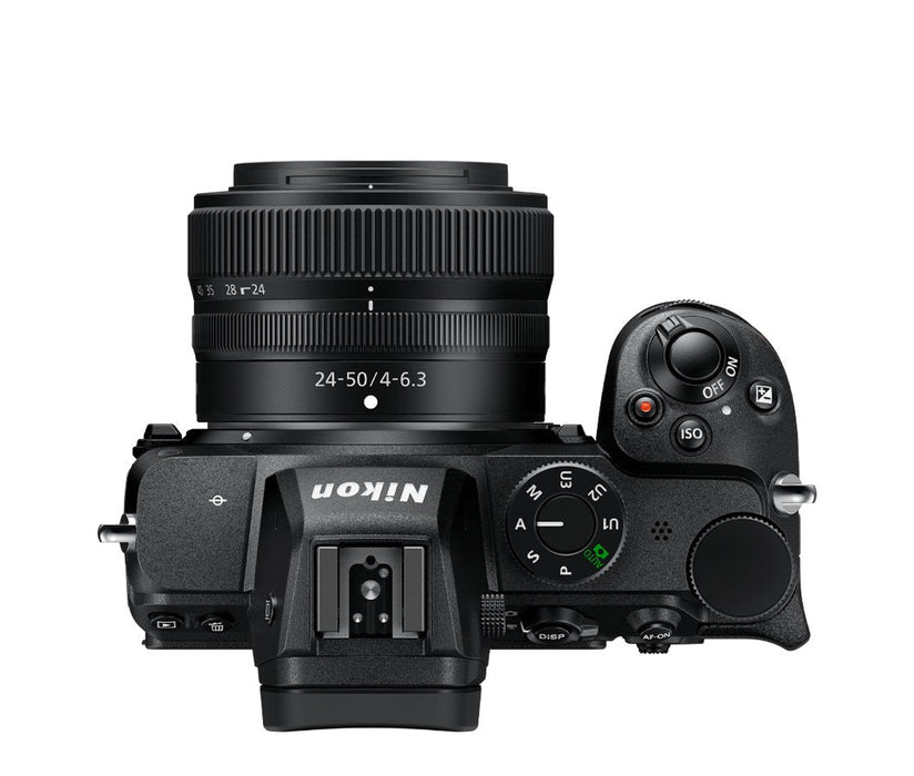 Cámara Evil Nikon Z5 Full Frame Con Objetivo Nikkor 24 50 Mm F 4 6.3 24.3 Mp Wifi Bluetooth Negro