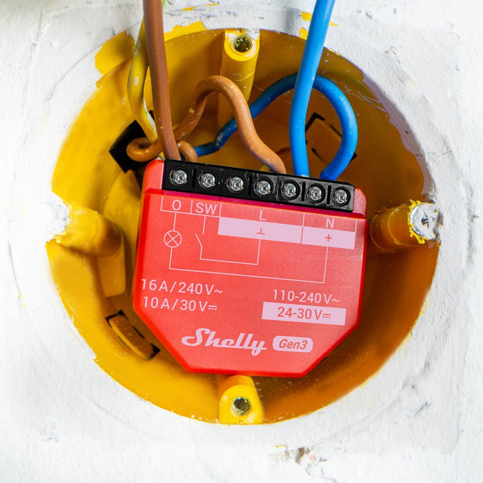 EAN 3800235261798 - Shelly 1PM Gen3 Interruptor inteligente Rojo imagen 2