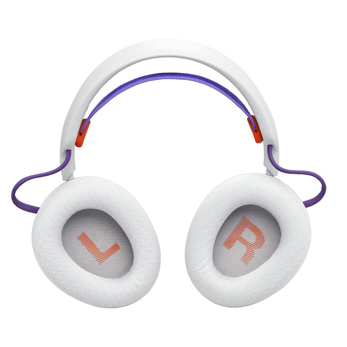 Jbl Quantum 650 Wireless Over-Ear-Gaming-Headset, Weiss Violett