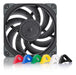 EAN 9010018100549 - Noctua NF-A12X25 Carcasa del ordenador Ventilador 12 cm Negro imagen 3