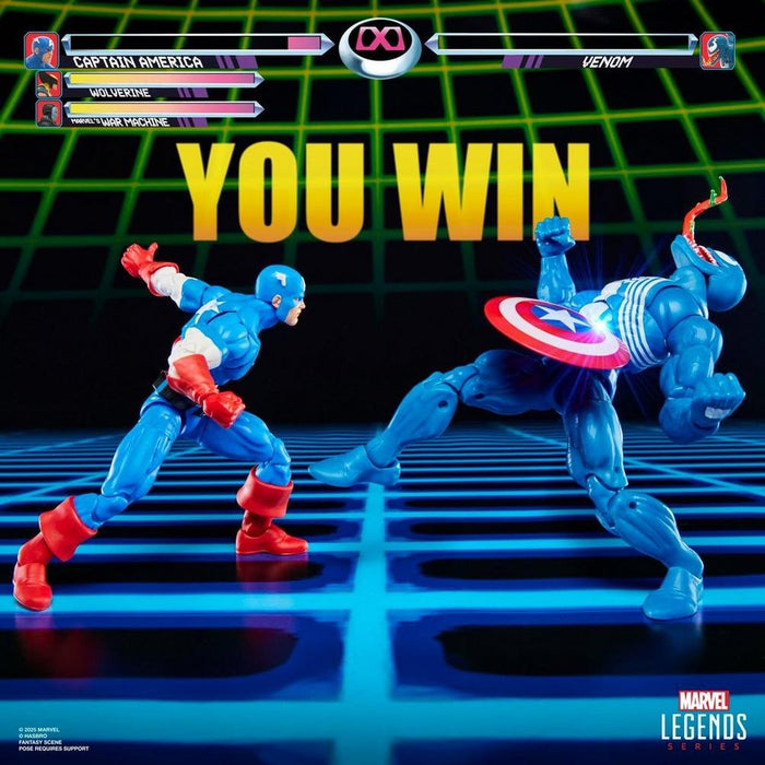 EAN 5010996320476 - Marvel Legends Series Gamerverse Captain America vs Venom imagen 12