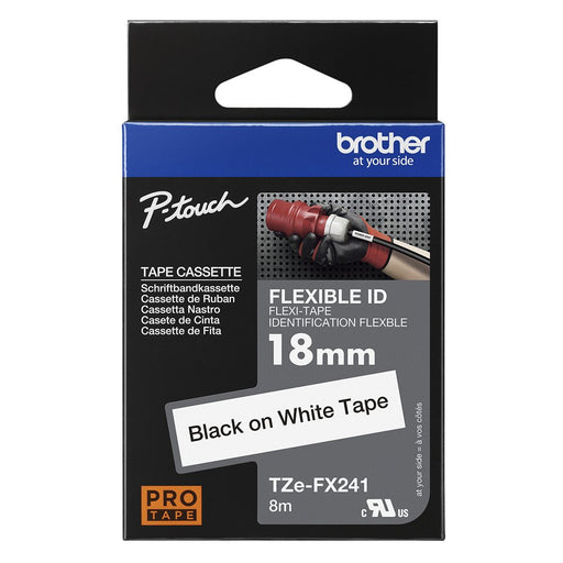 EAN 4977766692052 - Brother TZE-FX241 cinta para impresora de etiquetas Negro sobre blanco TZ imagen 2