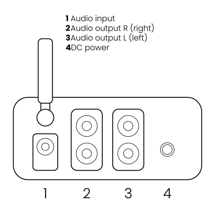 EAN 8718164532320 - Marmitek 25008232 receptor de audio bluetooth 30 m Plata imagen 6
