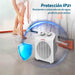 EAN 8426156018607 - Grunkel WB-2000PLUSBL Interior Gris Oscuro 2000 W Ventilador eléctrico imagen 4