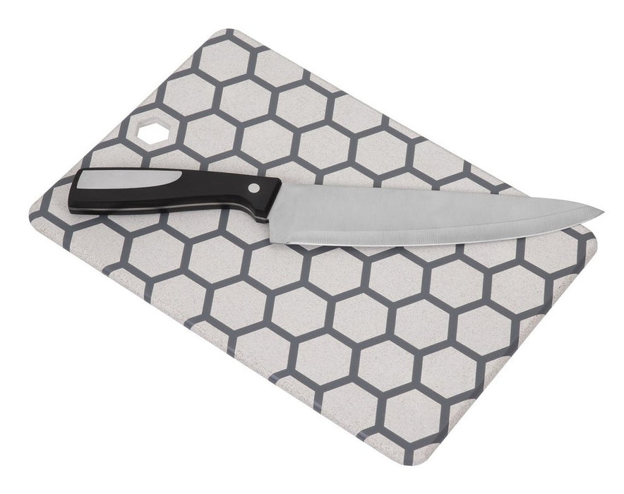 EAN 4260403577653 - Resto Kitchenware 95401 tabla de cocina para cortar Rectangular Plástico Gris, Blanco imagen 6
