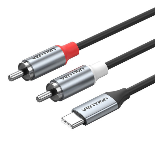EAN 6922794792784 - Vention BIKHH cable de audio 2 m 2 x RCA USB Tipo C Gris imagen 1
