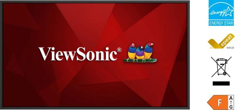 Viewboard Led Large Format Display Non Android 55 Inch - 3840x2160 - 500 Nits - Android 14 - 24/7 - Usb-C