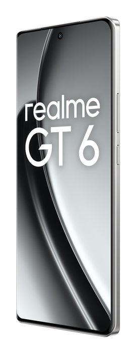 EAN 6941764433502 - realme GT 6 17,2 cm (6.78") SIM doble Android 14 5G USB Tipo C 8 GB 256 GB 5500 mAh Plata imagen 7