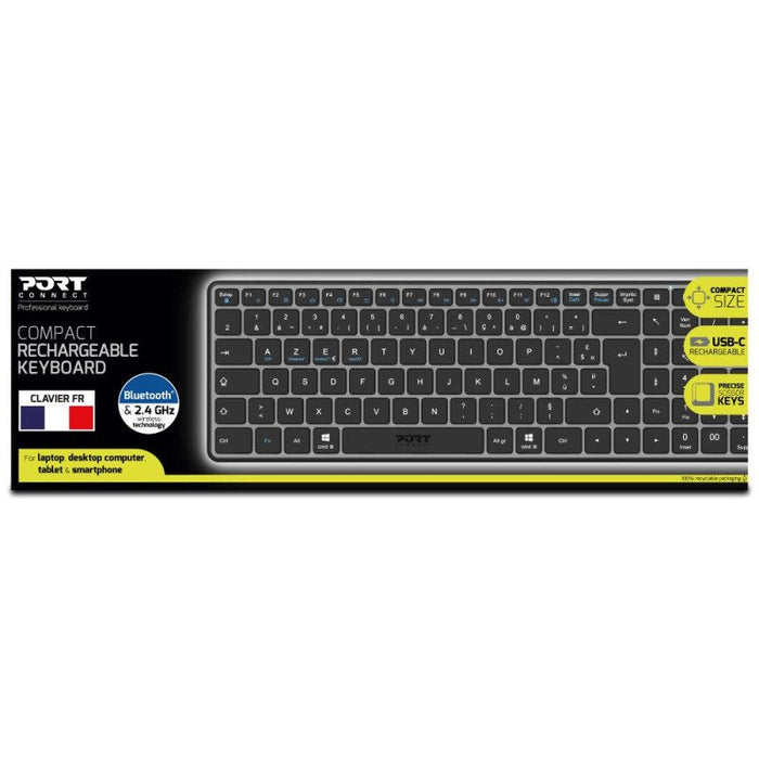 Keyboard Home/Office Rf  Wireless + Bluetooth Azerty