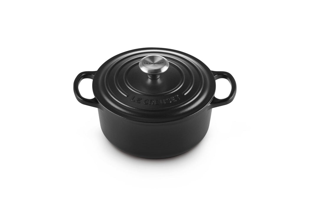 Le Creuset Bräter Signature Rund 18cm Negro