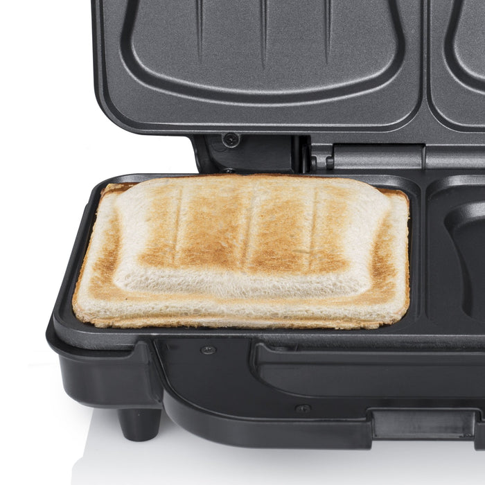 EAN 8713016025746 - Tristar SA-3060 sandwichera 900 W Negro, Acero inoxidable imagen 2