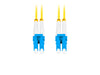 EAN 5901969433074 - Lanberg FO-LULU-SD11-0020-YE Cable de fibra óptica e InfiniBand 2 m LC Amarillo imagen 3