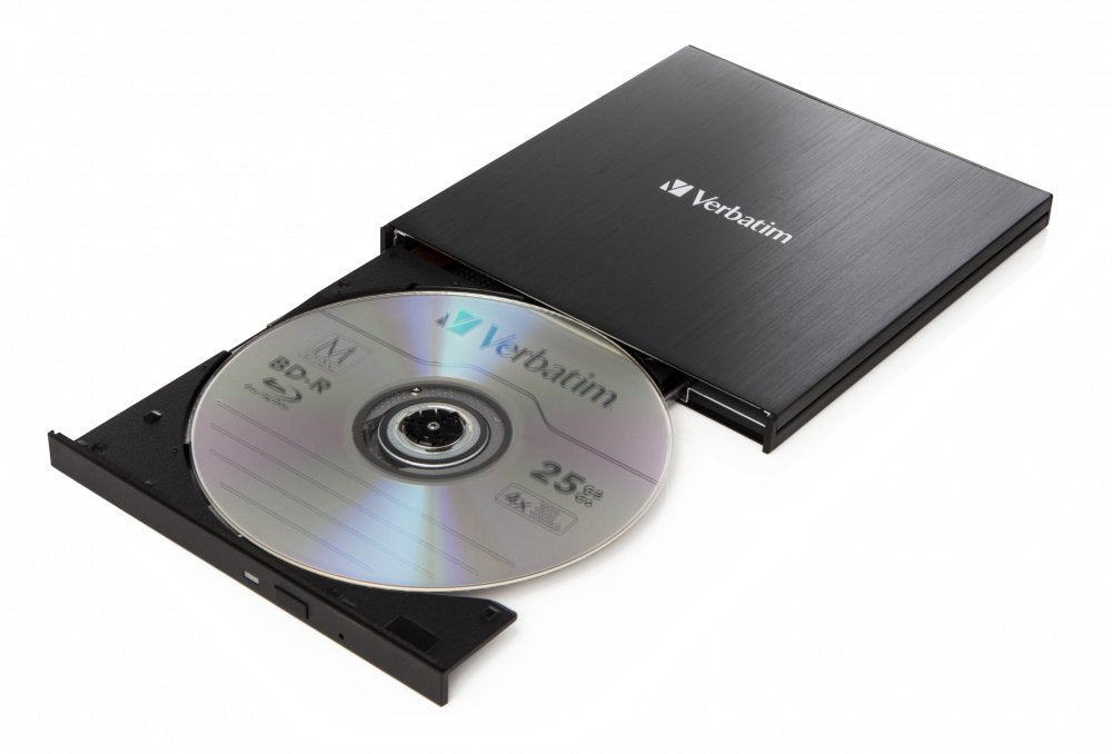 EAN 0023942438892 - Verbatim 43889 unidad de disco óptico Blu-Ray RW Negro imagen 1
