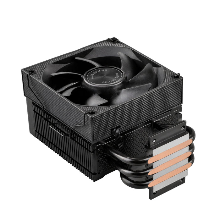 Ventilador Con Disipador De Cpu Mars Gaming Mcpu-Xpro Tdp 190w 3 Heatpipes Torre Pwm Fdb Negro
