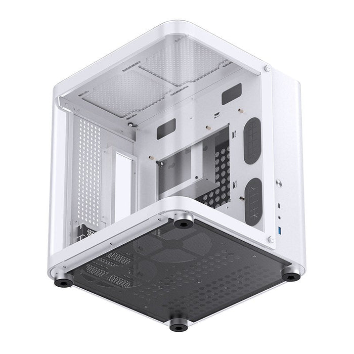 Jonsbo Tk-1 2.0 Micro-Atx Gehäuse, Temperojo Glass - Blanco