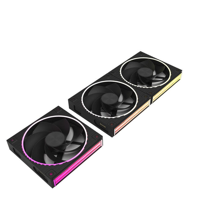 Ventilador Pc  Zalman Zm-Df120r A3 Black  Argb 1x Vent 120mm