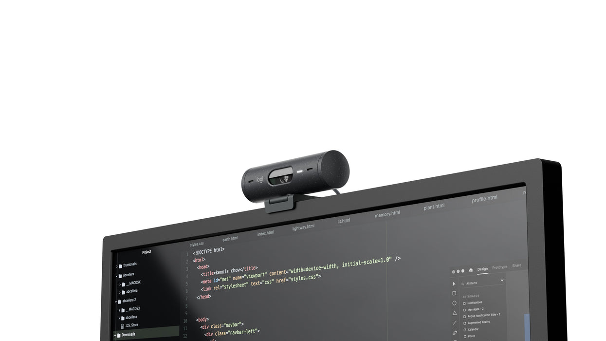 EAN 5099206104914 - Logitech 960-001422 cámara web 4 MP 1920 x 1080 Pixeles USB Grafito imagen 6