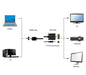 EAN 8716309098021 - Gembird A-HDMI-VGA-03-6 adaptador de cable de vídeo 1,8 m HDMI tipo A (Estándar) VGA (D-Sub) + 3,5mm Negr imagen 4
