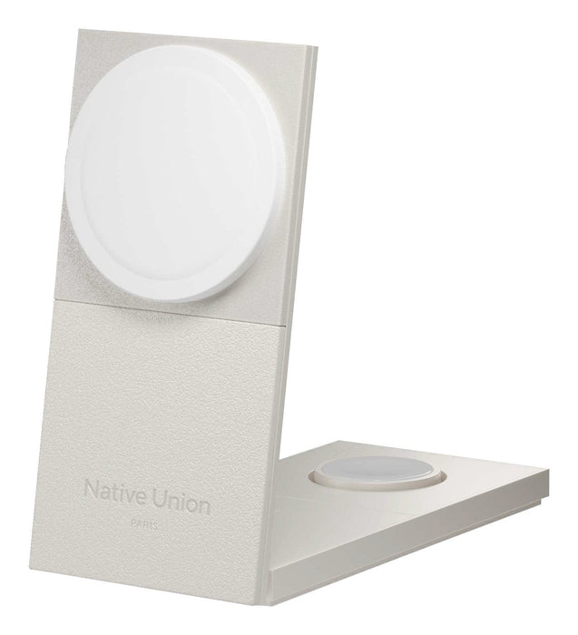 Native Union Rise 3-In-1 Qi2 Magn. Wireless Charger Sandstone