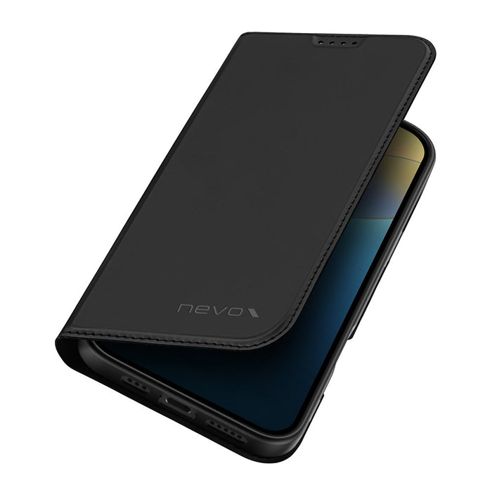 EAN 4250686413700 - nevox 2370 funda para teléfono móvil 15,5 cm (6.1") Folio Negro imagen 1