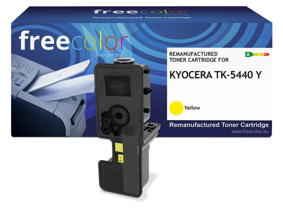 Freecolor Toner Kyocera Tk-5440k Amarillo Con Chip 2400p Compatible