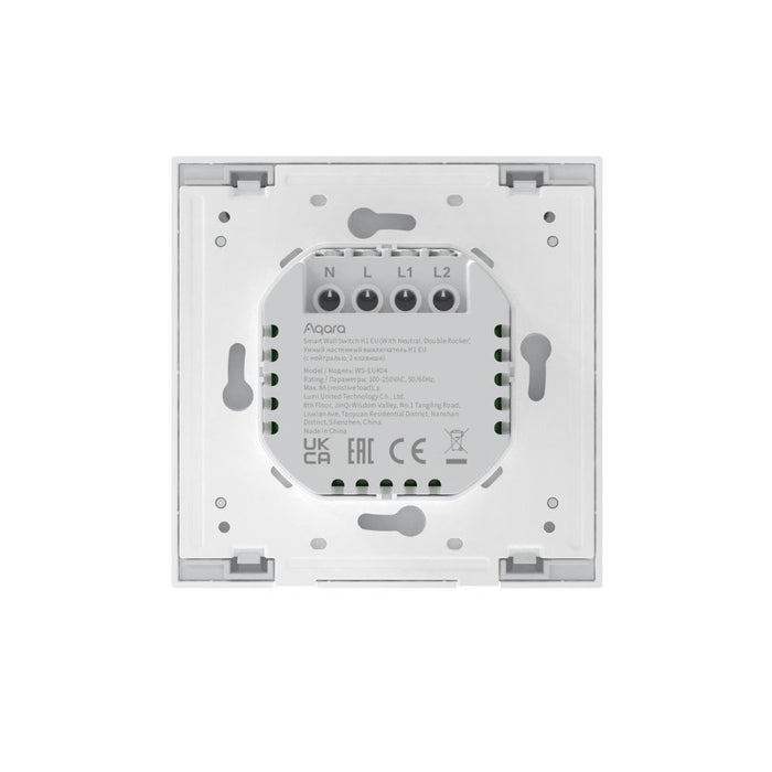 EAN 6970504214804 - Aqara WS-EUK04 interruptor de luz Policarbonato (PC) Blanco imagen 3