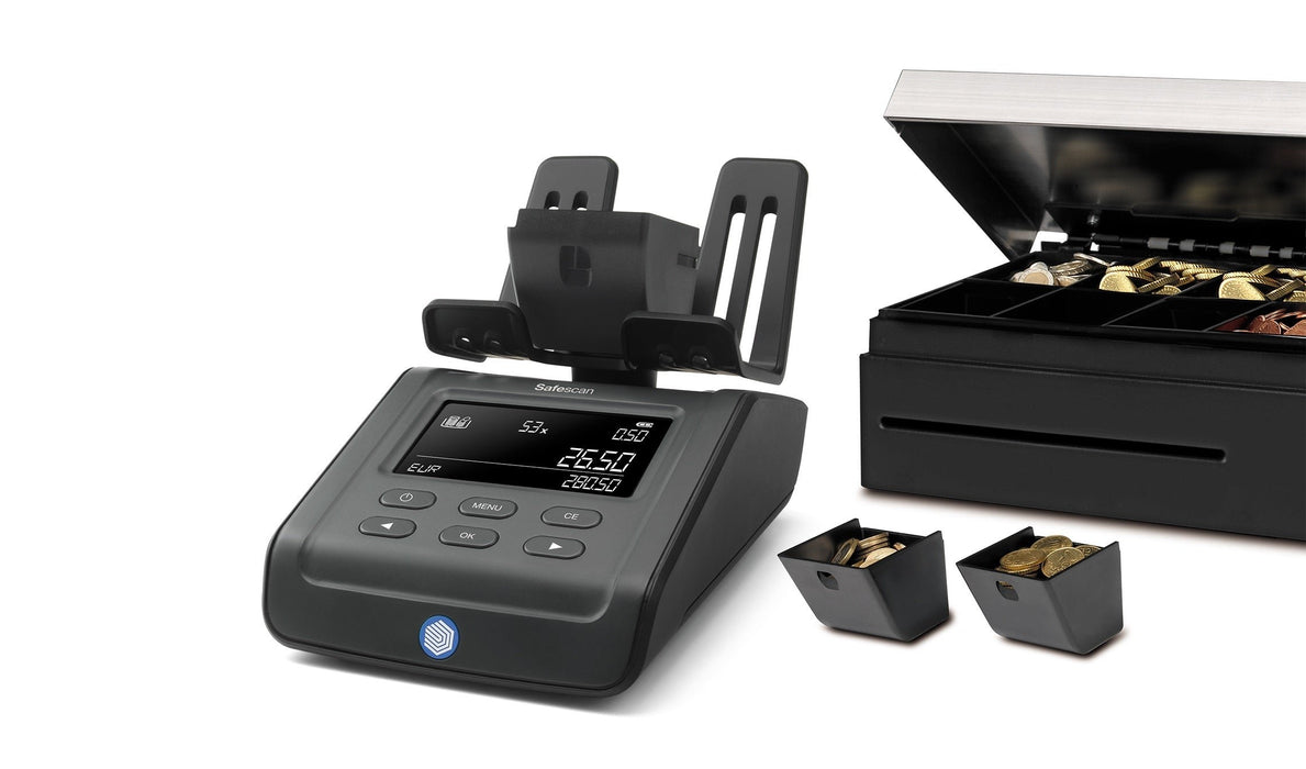 EAN 8717496337870 - Safescan 6175 Contador de monedas Negro imagen 3