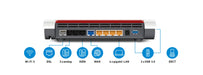EAN 4023125028045 - Box FRITZ! 7590 router inalámbrico Gigabit Ethernet Doble banda (2,4 GHz / 5 GHz) Blanco imagen 2