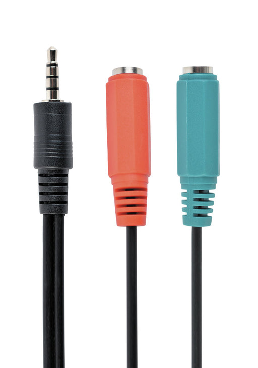 EAN 8716309075442 - Gembird CCA-417 cable de audio 0,2 m 3,5mm 2 x 3.5mm Negro imagen 1