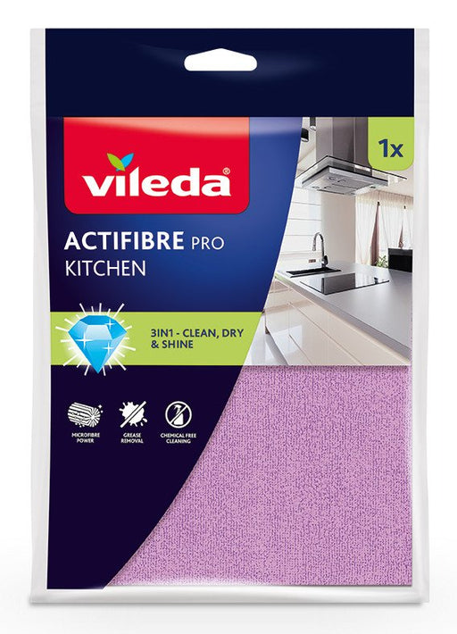 EAN 4023103266674 - Vileda Actifibre Pro Microfibra, Alcohol polivinílico (PVA) Púrpura 1 pieza(s) imagen 2