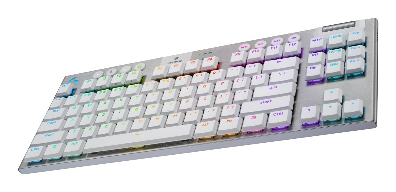 EAN 5099206121676 - Logitech G G915 X LIGHTSPEED teclado Juego USB + RF Wireless + Bluetooth QWERTY Nórdico Blanco imagen 4