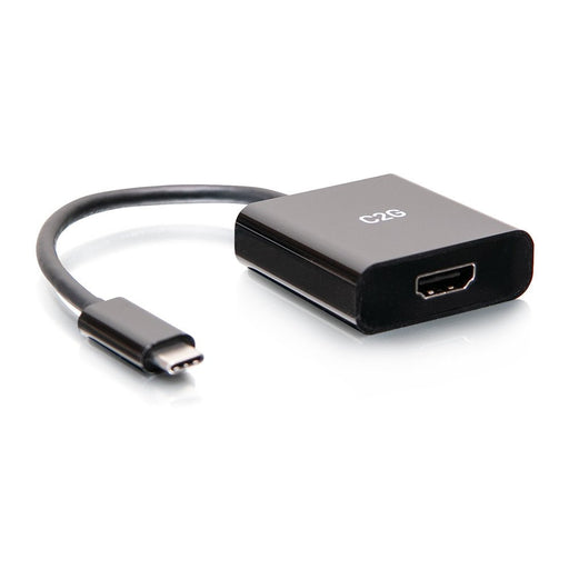 EAN 0757120544593 - C2G C2G54459 adaptador de cable de vídeo 0,15 m USB Tipo C Negro imagen 1