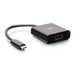 EAN 0757120544593 - C2G C2G54459 adaptador de cable de vídeo 0,15 m USB Tipo C Negro imagen 1