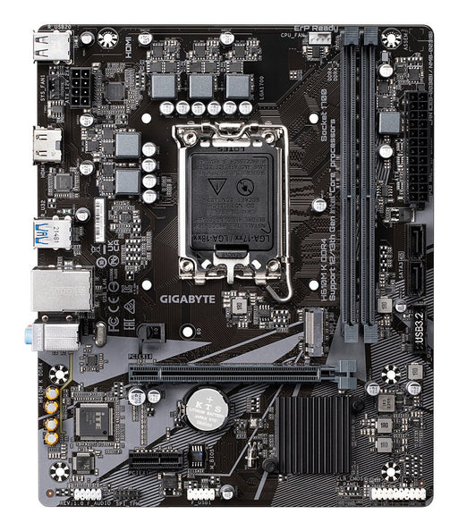 EAN 4719331851675 - GIGABYTE H610M K DDR4 placa base Intel H610 Express LGA 1700 micro ATX imagen 2