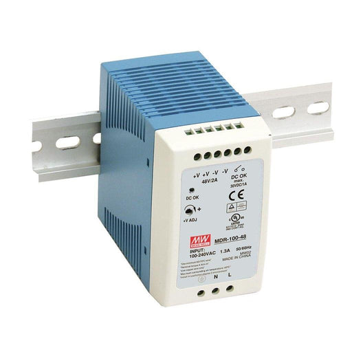EAN 4021087020961 - MEAN WELL MDR-100-48 transformador de voltaje 48 V imagen 1