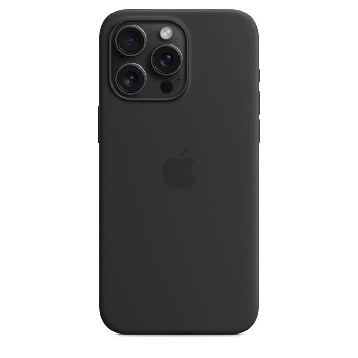 Iphone 15 Pro Max Silicone Case With Magsafe - Black
