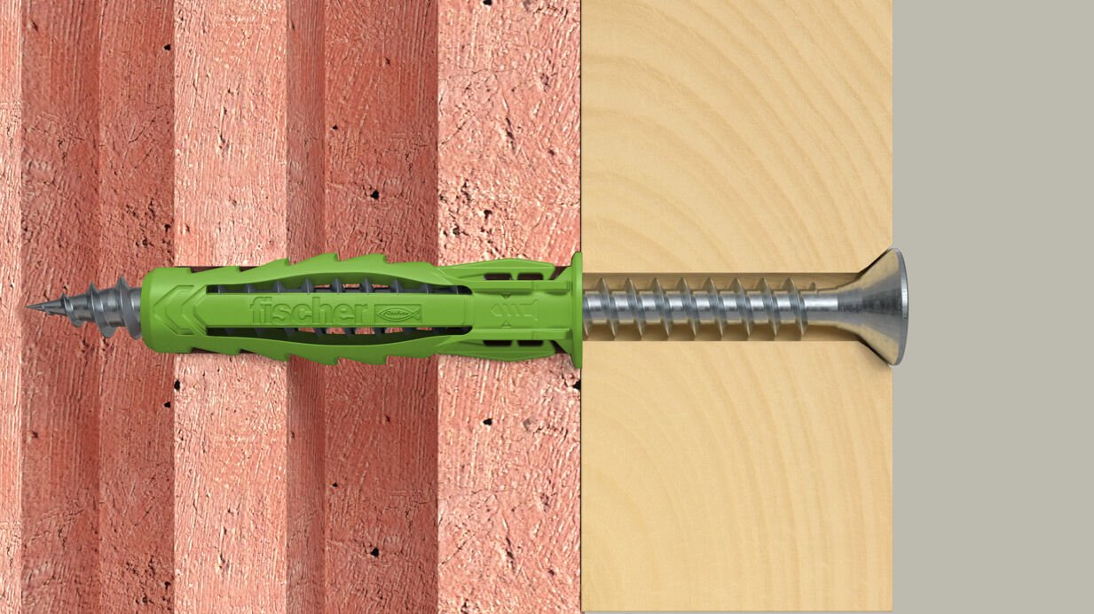 EAN 4048962481402 - Fischer 567814 tornillo de anclaje y taco 45 pieza(s) Juego de enchufes de pared y tornillos 40 mm imagen 8