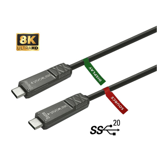 EAN 5715063158166 - Vivolink PROUSBCMM15OP cable USB USB 3.2 Gen 2 (3.1 Gen 2) 15 m USB C Negro imagen 1