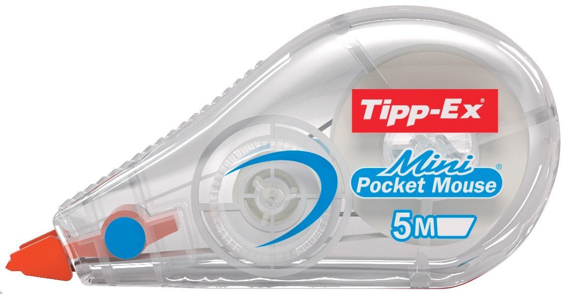 Tipp-Ex Cinta Correctora Tipp-Ex Mini Pocket Mouse 5mmx6m Caja -10u-