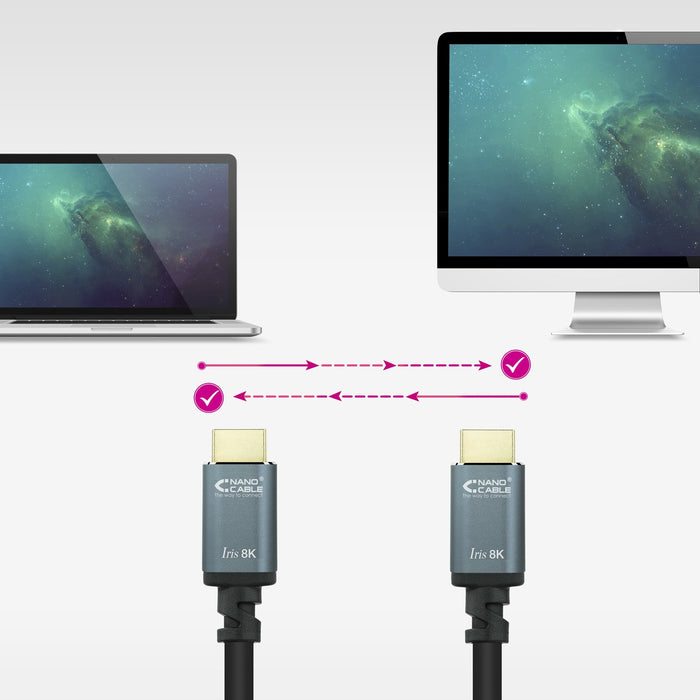 EAN 8433281010079 - Nanocable 10.15.8002 cable HDMI 2 m HDMI tipo A (Estándar) imagen 4