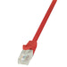 EAN 4052792023916 - LogiLink 3m Cat.6 U/UTP cable de red Rojo Cat6 U/UTP (UTP) imagen 1