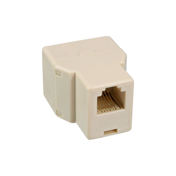 EAN 4043718080823 - InLine 69999B cambiador de género para cable RJ12 female 2 x RJ12 Blanco imagen 2